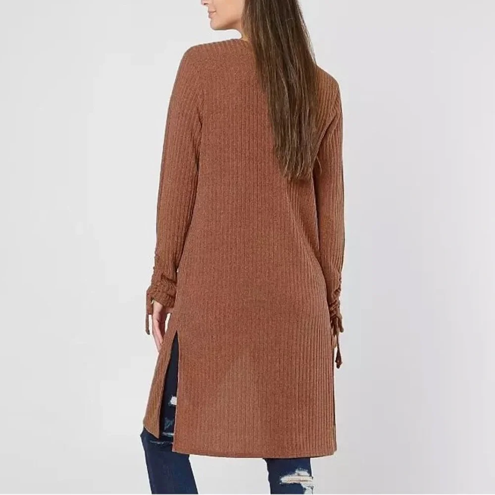 Daytrip Ribbed Flyaway Cardigan - Picture 3 of 6
